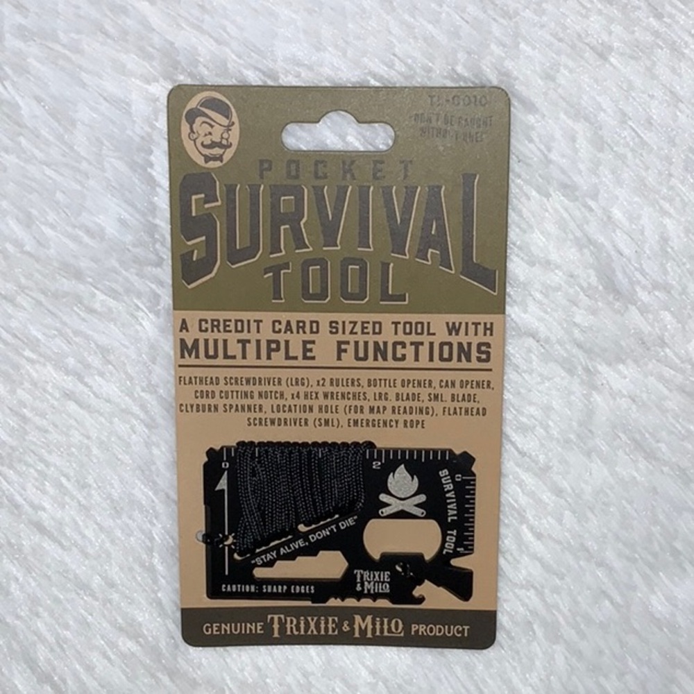 NEW Multi-Functional Pocket Survival Tool